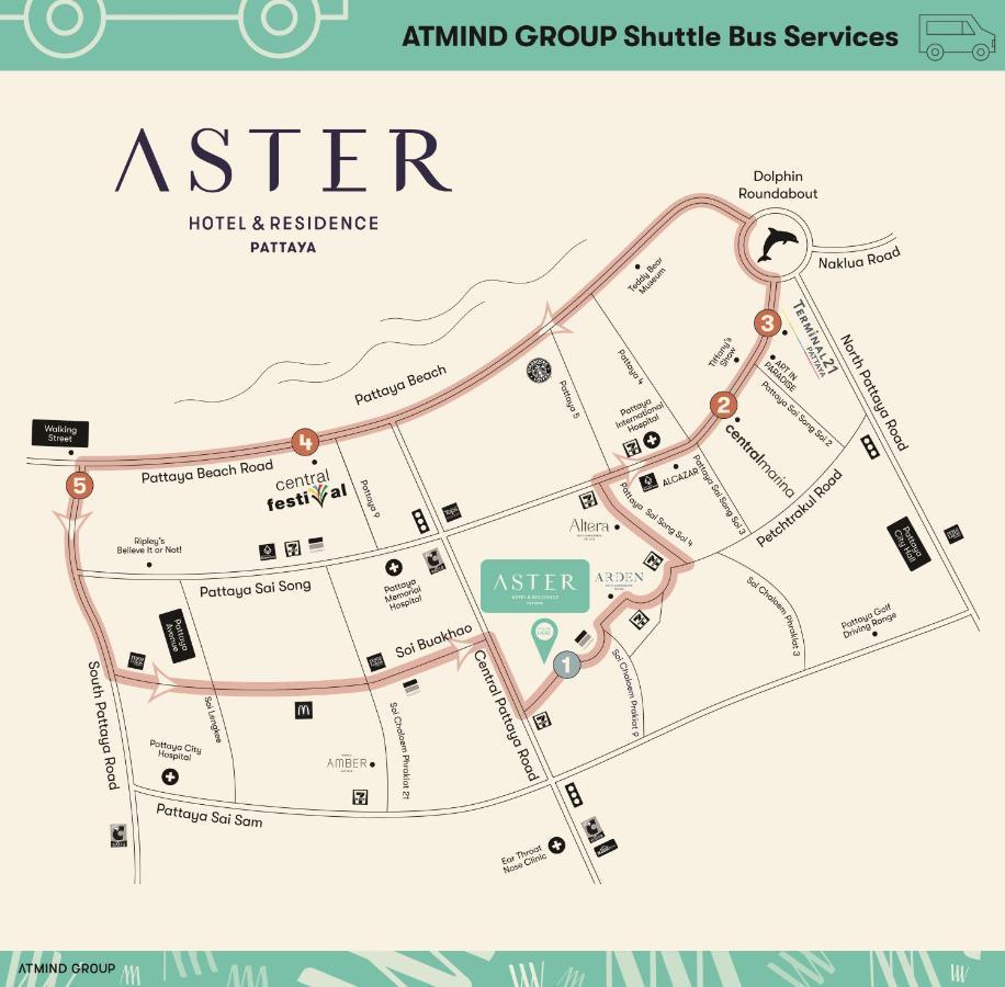Aster Hotel And Residence By At Mind Pattaya Bagian luar foto